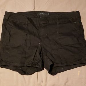 Black shorts